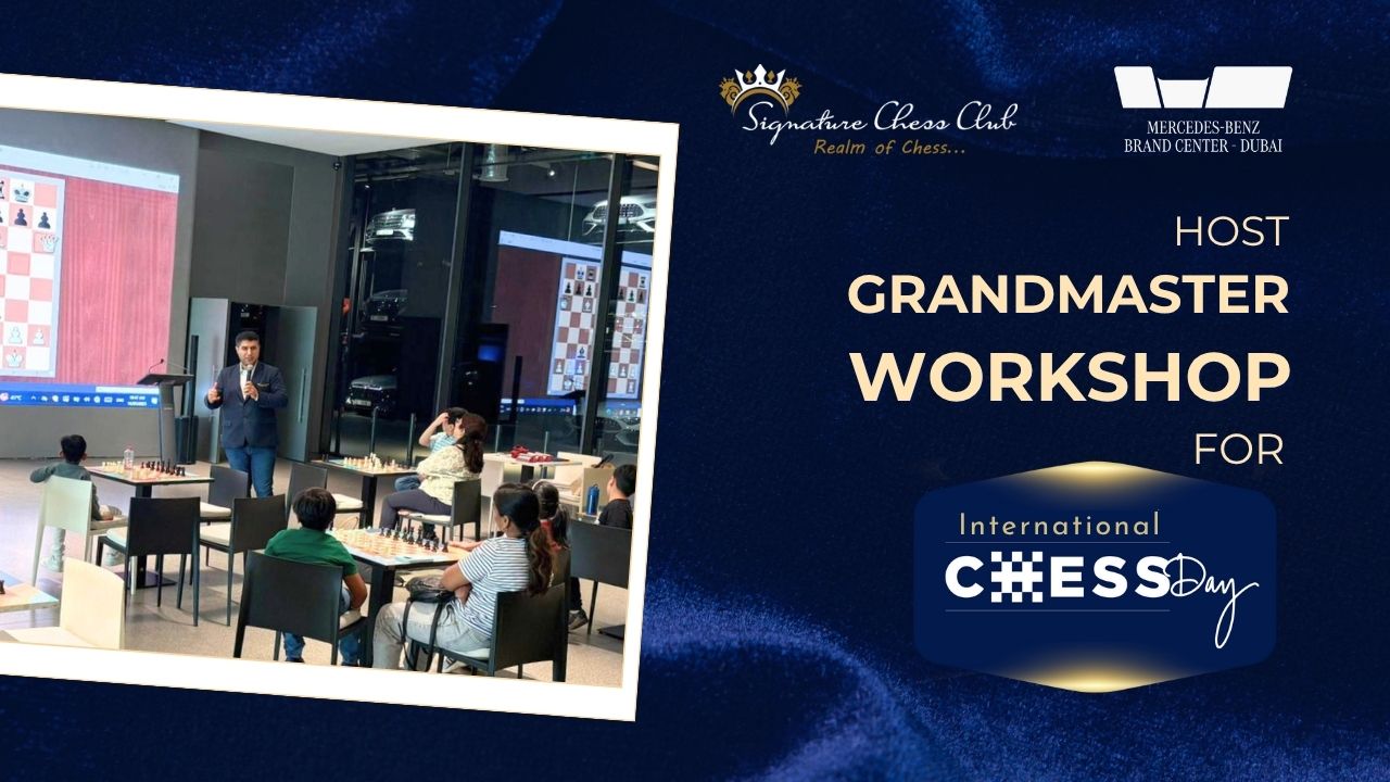 Signature Chess Club & Mercedes-Benz Host Grandmaster Workshop for International Chess Day